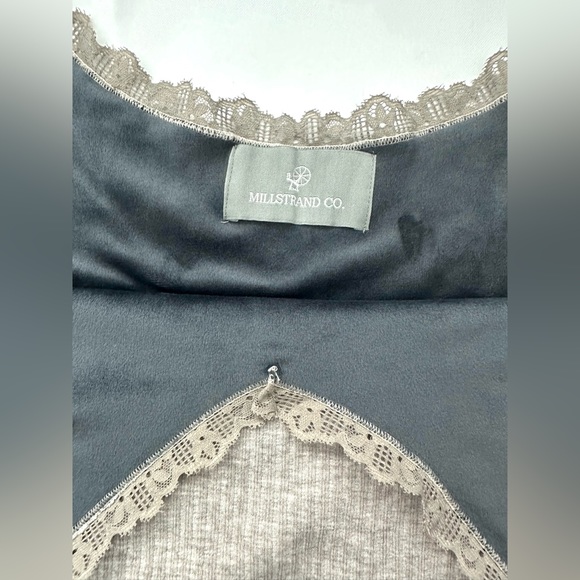 Millstrand Co. Sylvie Camisole Tank Top Women’s Viscose Blend Beige Size Medium - Picture 3 of 6